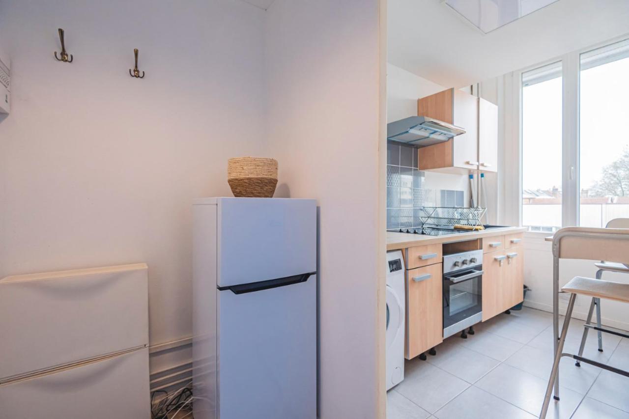 Joli Studio"Le Clair Logis" Gare Centre Petit Dejeuner Possible ランス エクステリア 写真